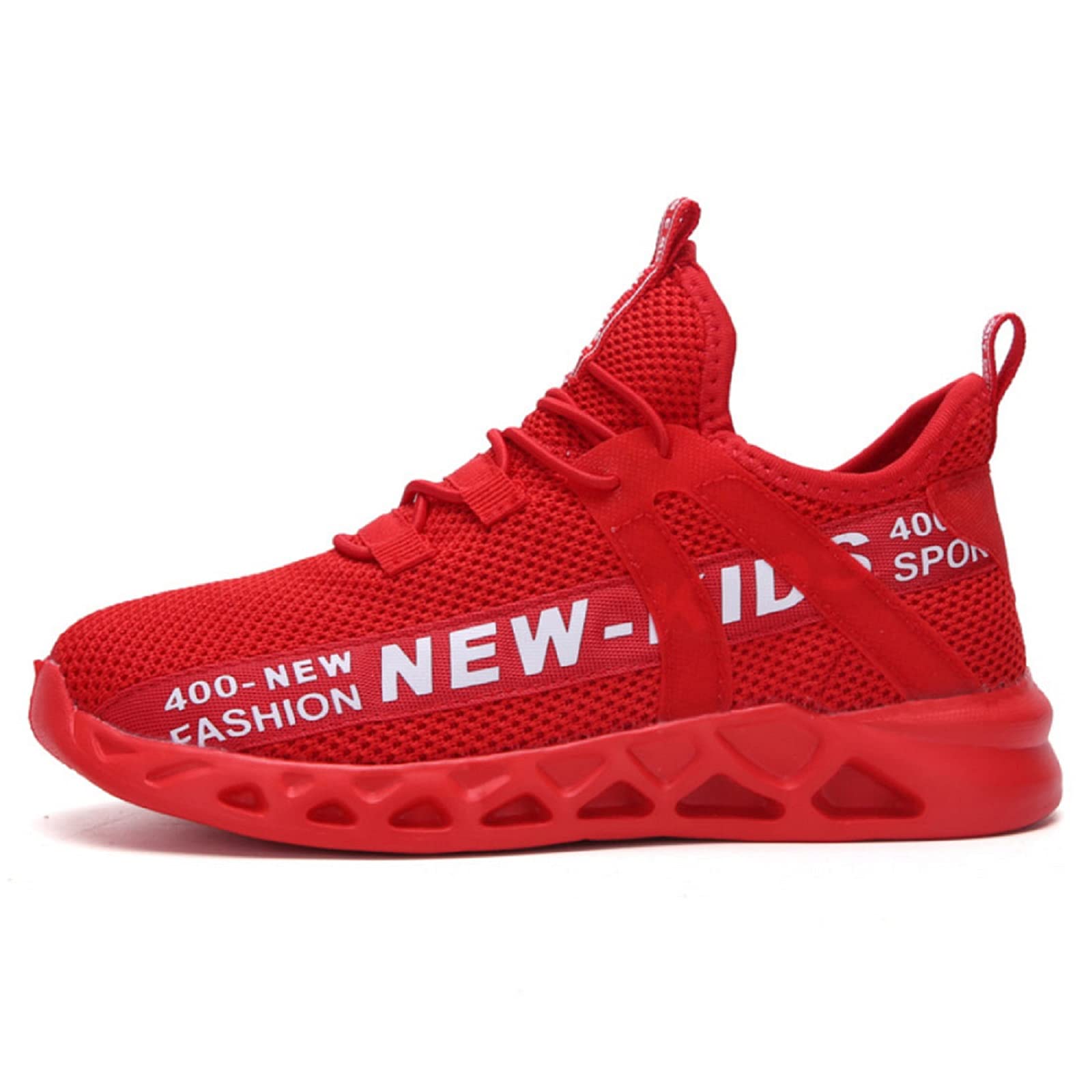 Breathable Double Mesh Sports Shoes for Boys and Girls - Lightweight Running & Training Shoes for Kids - Perfect for School, Gym, and Outdoor Activities
