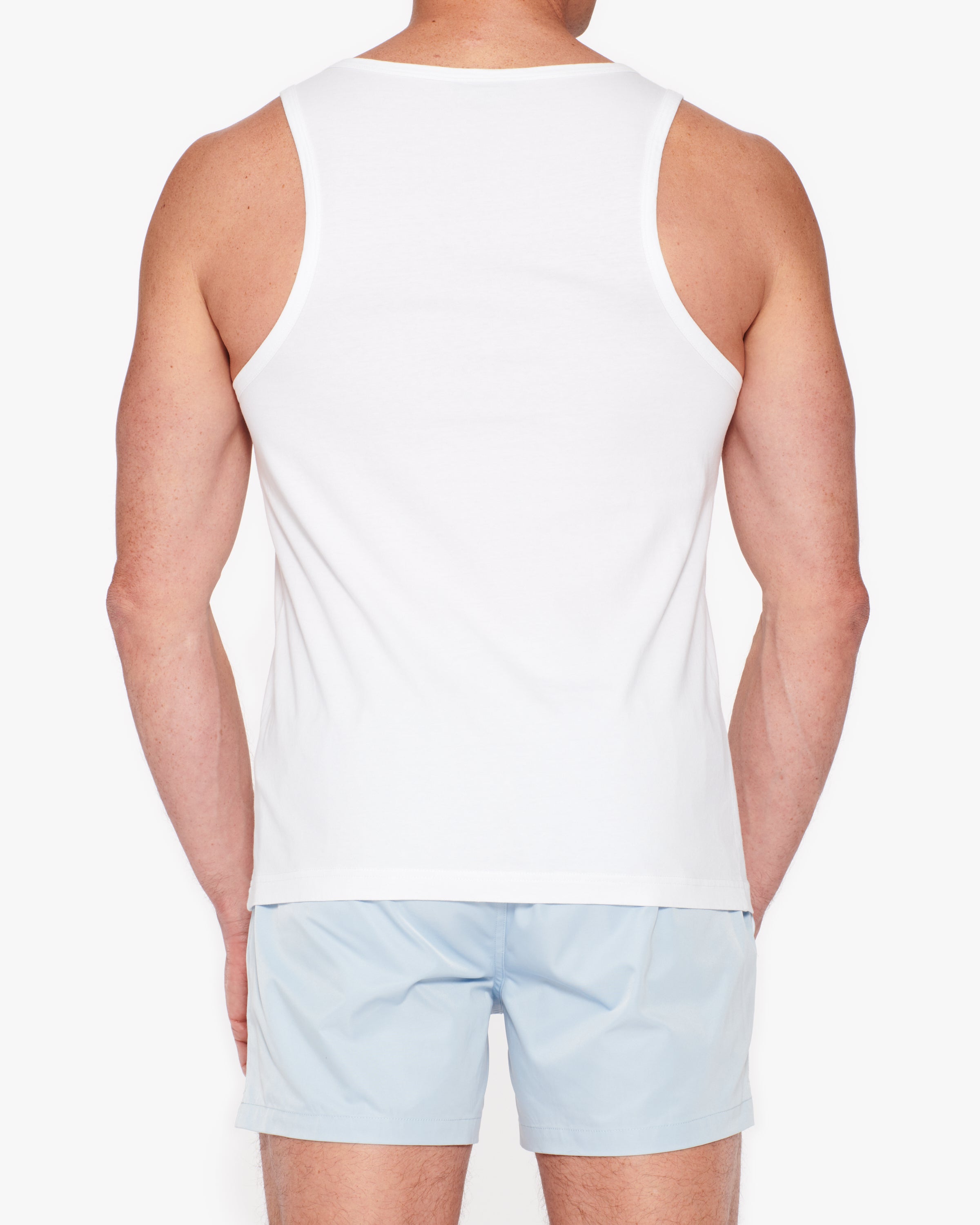 Ron Dorff Mykonos Men's Tank Top - Breathable Summer Muscle Shirt for Gym, Beach & Casual Wear