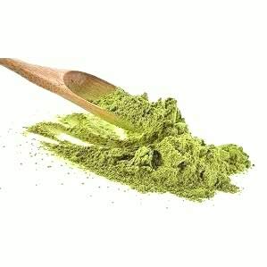 Organic Bhringraj Powder (False Daisy) by Sanaa Zesty - 8 oz | Ayurvedic Hair Growth & Scalp Treatment for Thicker, Healthier Hair | Natural Herbal Remedy for Hair Loss & Dandruff