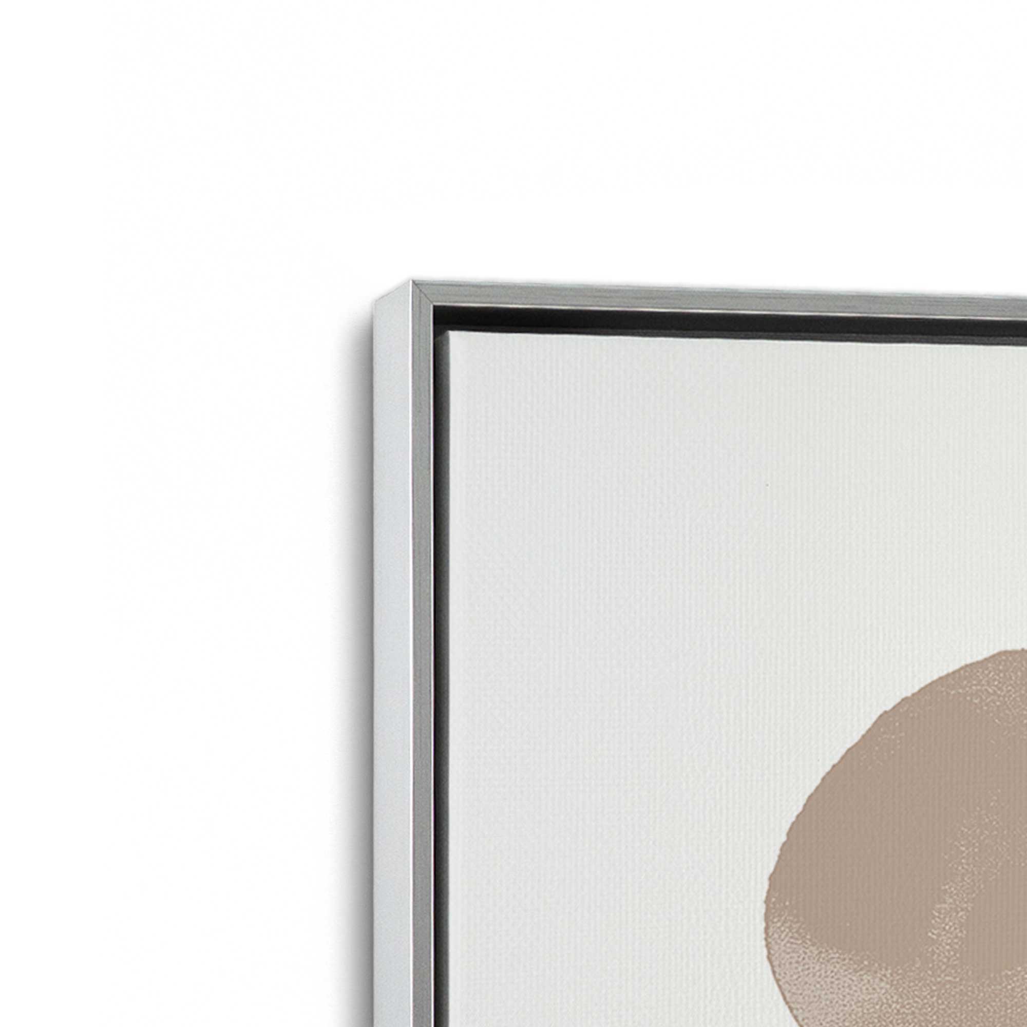 Gentle Contours Canvas Wall Art Print - Modern Abstract Painting for Living Room, Bedroom & Office Decor