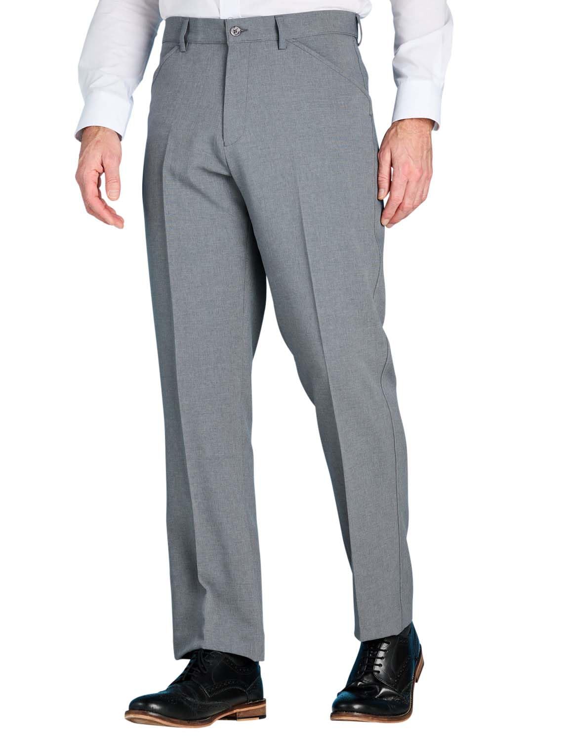 Stylish Men's Frogmouth Pocket Formal Pants - Comfortable & Versatile Dress Pants for Office, Business, Wedding & Special Occasions