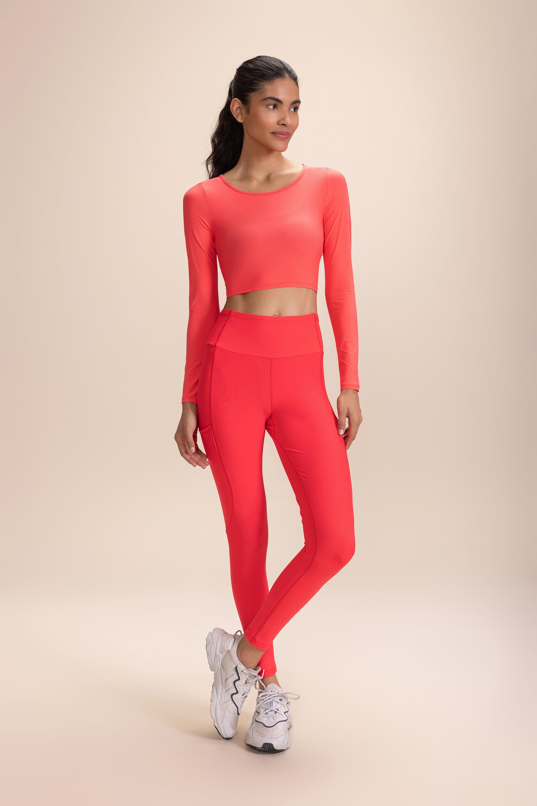 6 Pockets High-Speed Running Leggings for Women - Comfortable Workout Yoga Pants with Phone Holder - Perfect for Gym, Jogging & Outdoor Activities