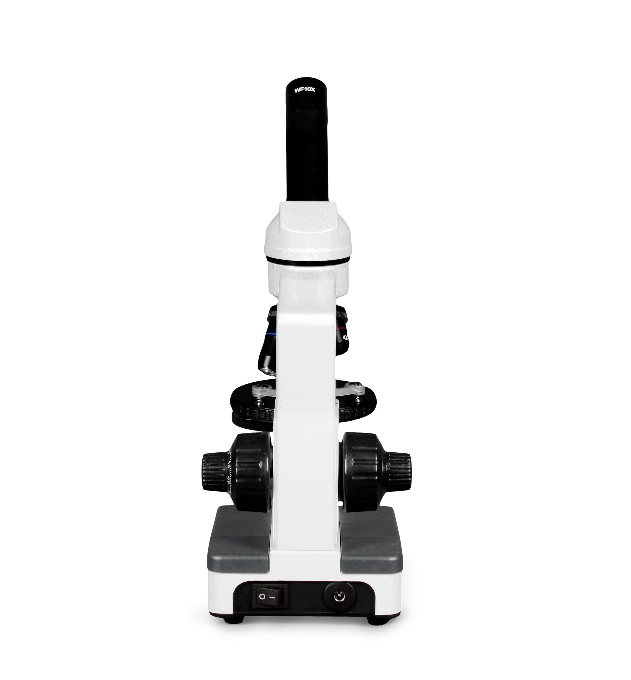 Parco Scientific PBC-606LRC-P2 Monocular Microscope with 40x-1000x Magnification | LED Illumination & Rechargeable Battery | Includes Microscope Book & 25 Prepared Slides Set | Perfect for Students, Hobbyists & Home Science Experiments