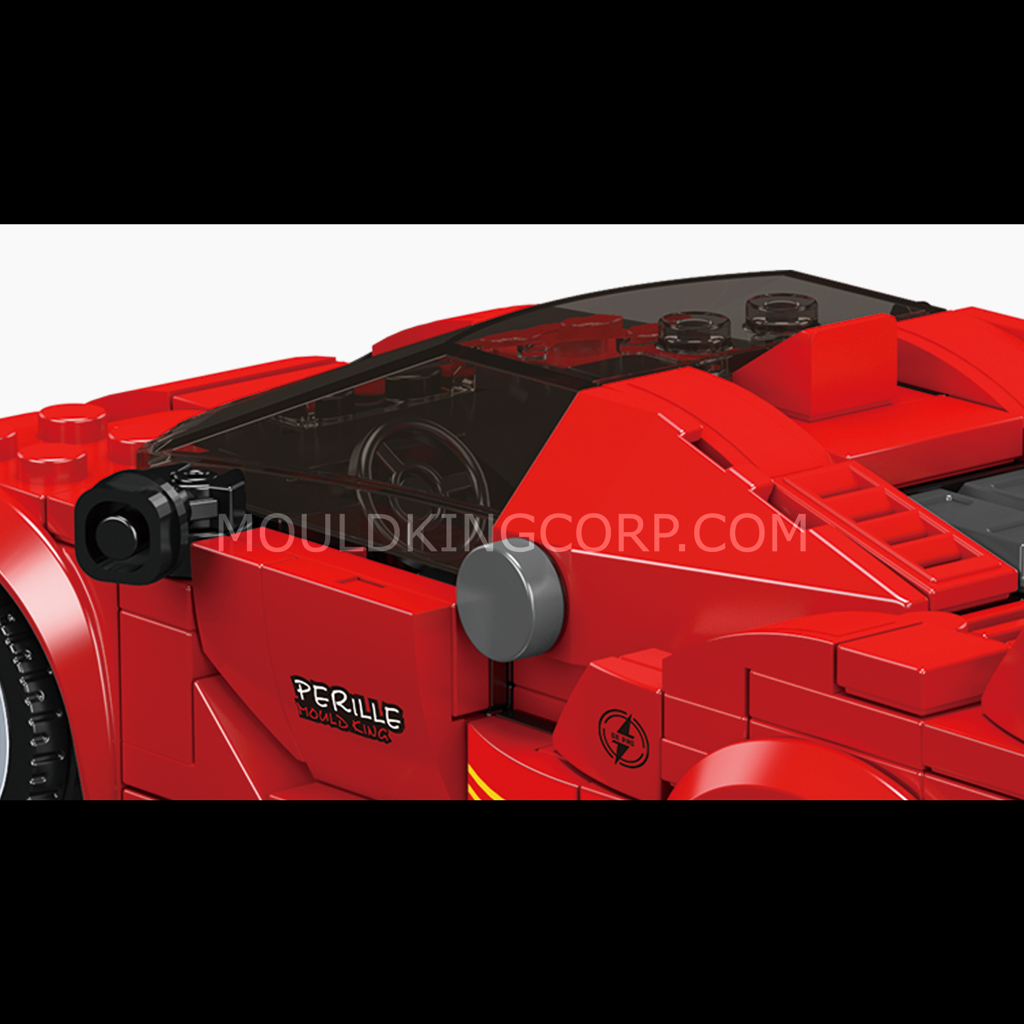 Mould King 27078 F4T LM Concept Car Model Building Kit - 424 Piece STEM Toy for Adults & Kids | Creative DIY Engineering Project for Home, School & Gift Giving