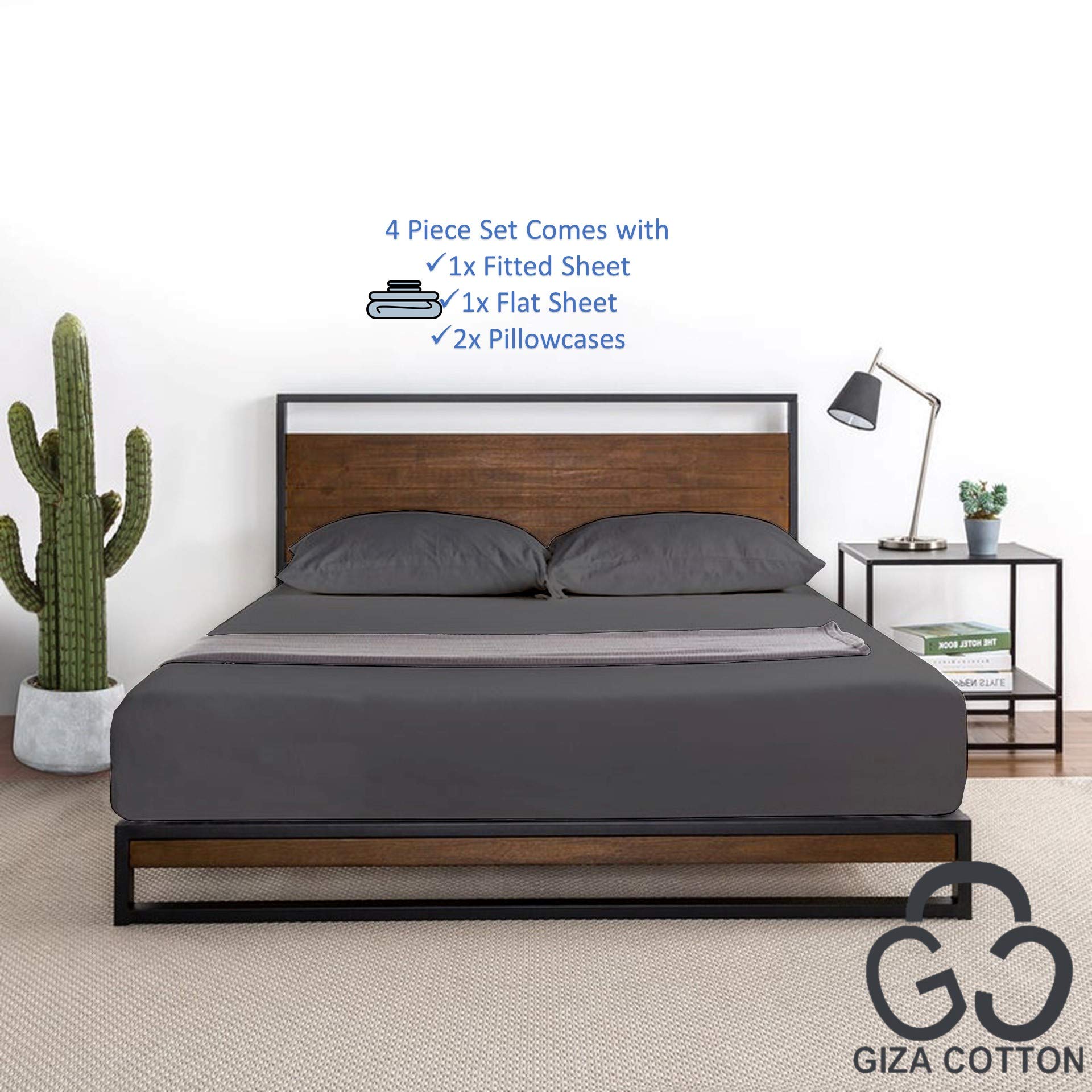 Premium 100% Giza Egyptian Cotton 18