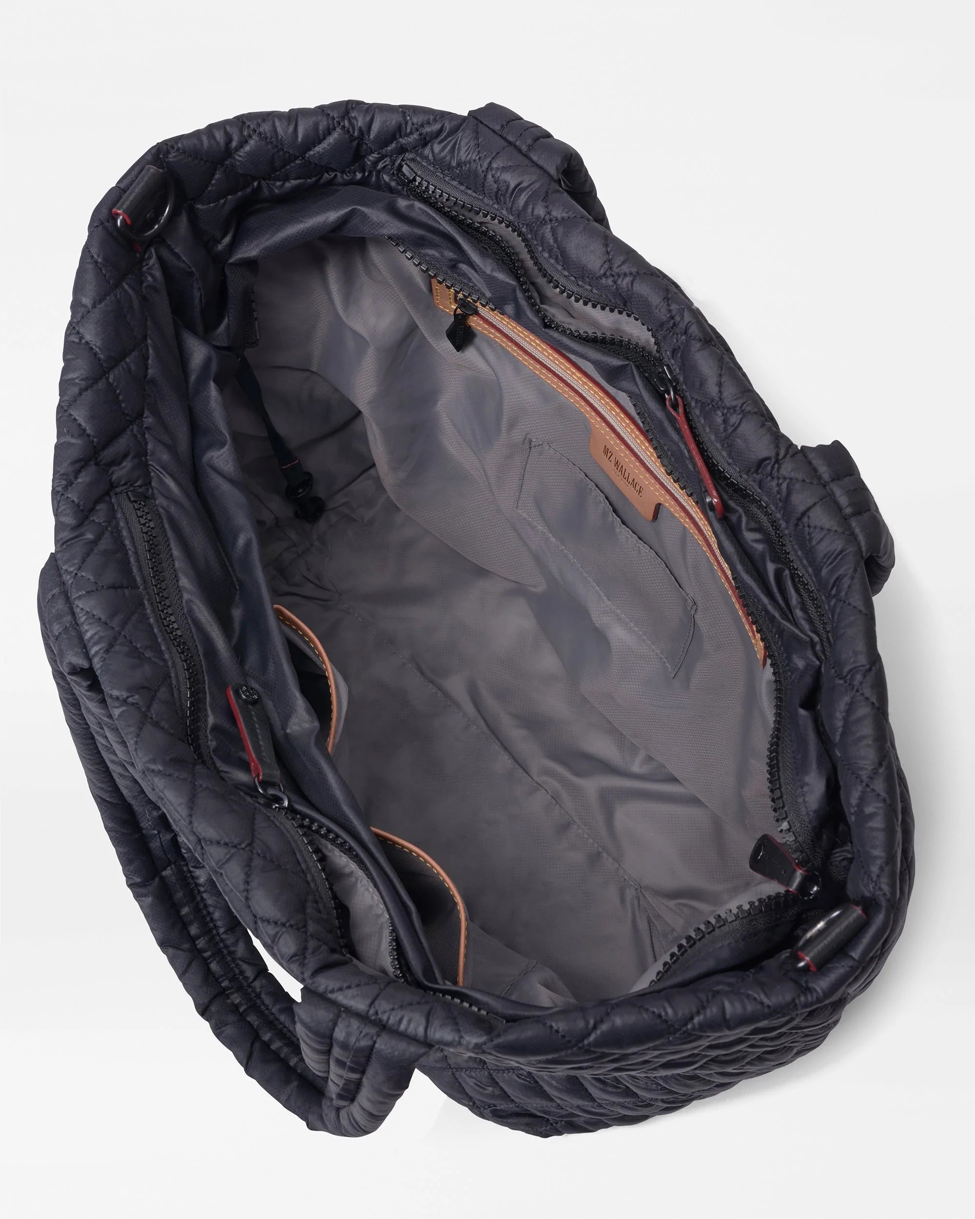 MZ Wallace Medium Metro Tote Deluxe - Stylish & Durable Nylon Handbag for Women | Perfect for Work, Travel & Everyday Use