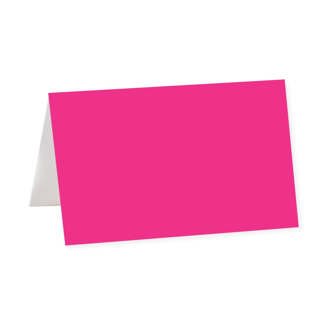 Andaz Press Printable Table Tent Place Cards - Fuchsia 20-Pack Blank Name Cards for Wedding, Baby Shower & Graduation Events | Perfect for Seating Arrangements & Table Settings at Parties, Receptions & Celebrations