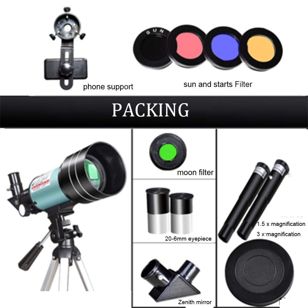 MINJUK Monocular Telescope for Adults - Portable High-Powered Refracting Telescope with Multilayer Coated Optics, Includes Carry Bag - Perfect for Bird Watching, Hiking, Travel & Outdoor Adventures