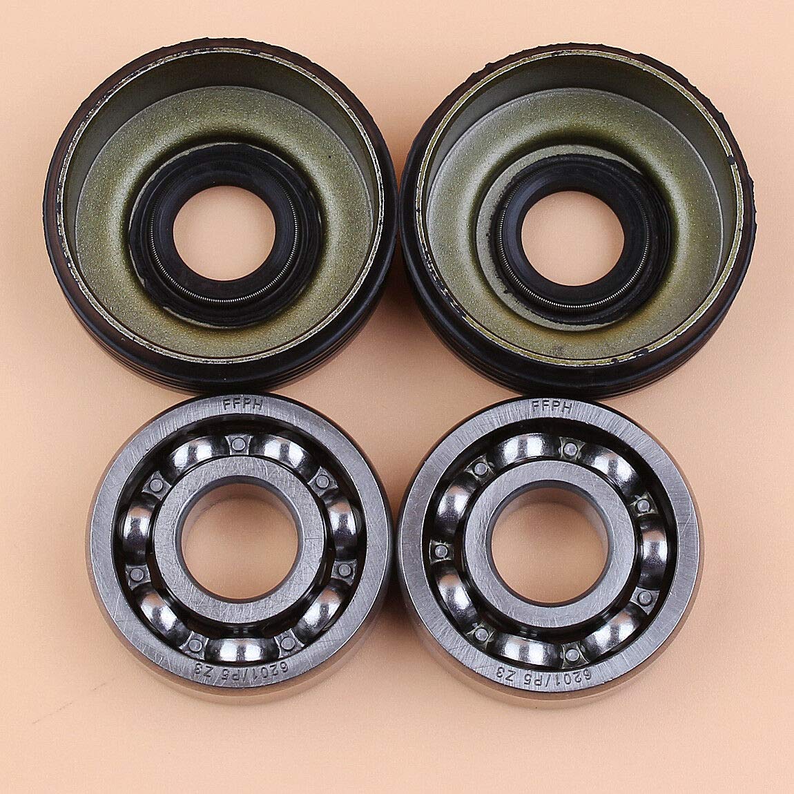 Jonsered 2035 2036 2040 CS2040 Chainsaw Crankshaft Ball Bearing & Oil Seal Replacement Kit - Compatible with Jonsered Chainsaws - Perfect for DIY Repairs & Maintenance
