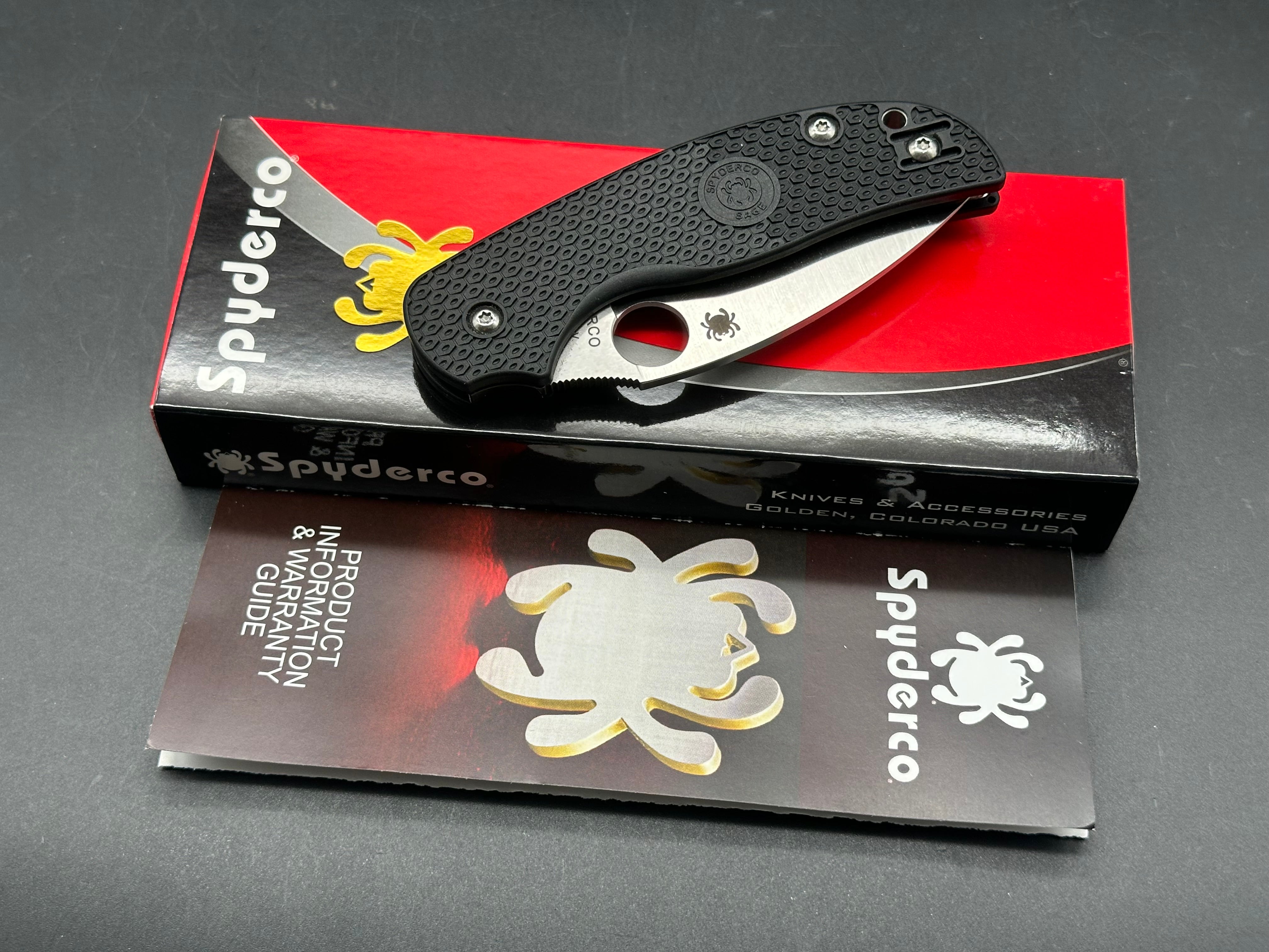 Spyderco Sage 5 Folding Knife - 3