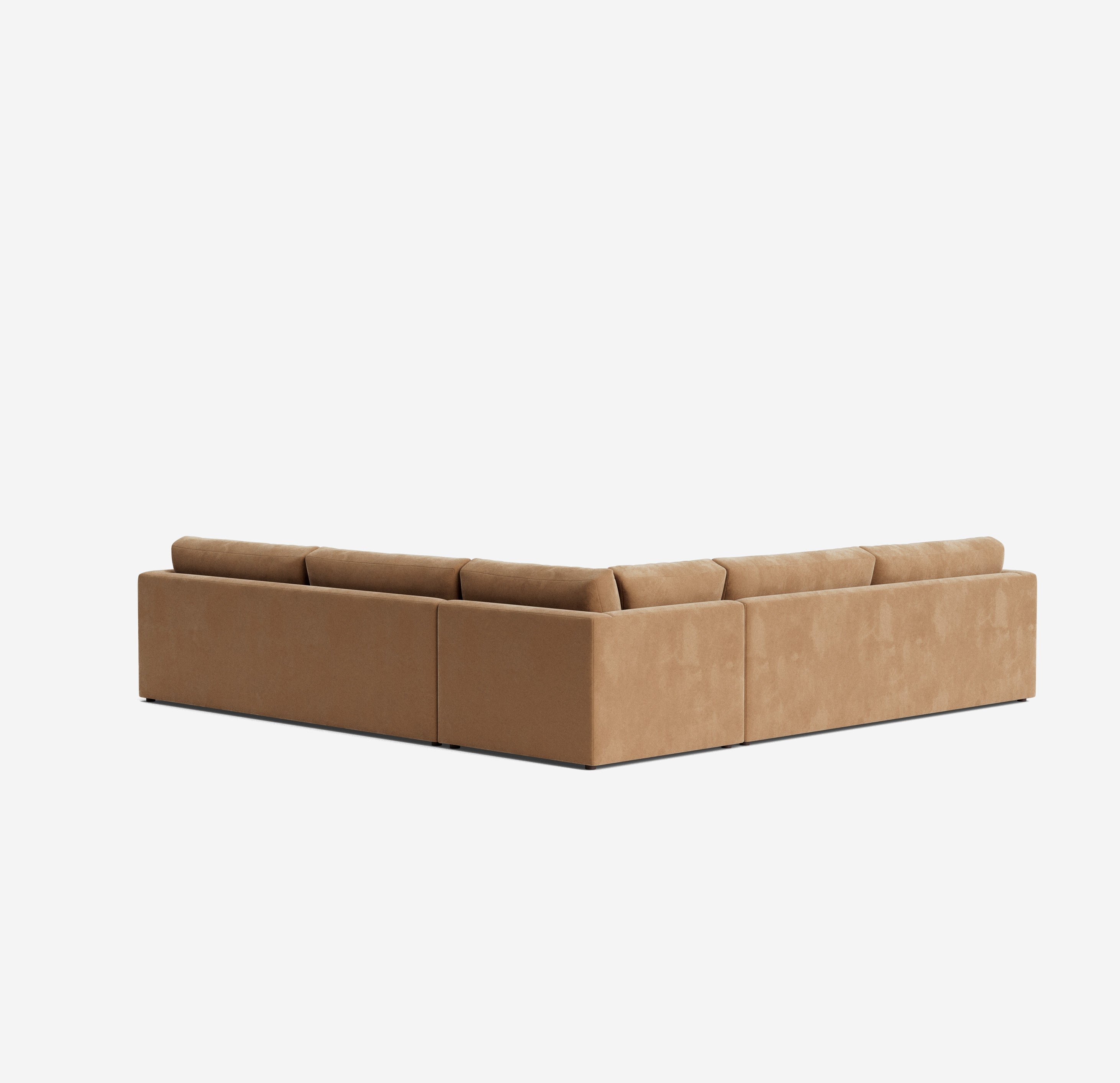 Durham Corner Sectional Sofa - Modern L-Shaped Couch with Storage | Comfortable Living Room Furniture for Small Spaces & Apartments