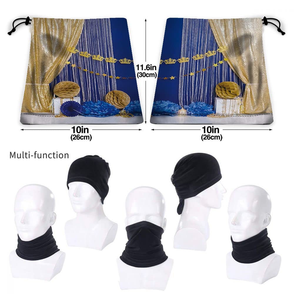 WONDERTIFY White Tulips Neck Warmer - Soft & Warm Winter Scarf for Women & Men - Perfect for Outdoor Activities, Travel & Cold Weather