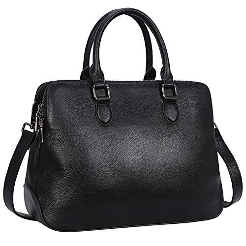 Black-top Grain Genuine Leather