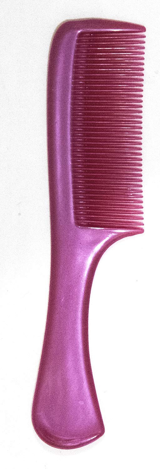 Kabello 6-Piece Hair Comb Set for Women & Men - Detangling, Styling & Hair Care (Pink) - Perfect for Home, Salon & Travel Use