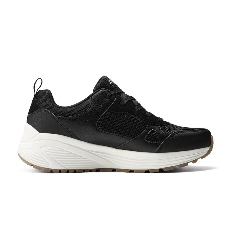 BOBS SPARROW 2.0 Women's Comfortable Slip-On Sneakers - Black (118055/BLK) | Casual Walking Shoes for Everyday Wear, Travel & Errands