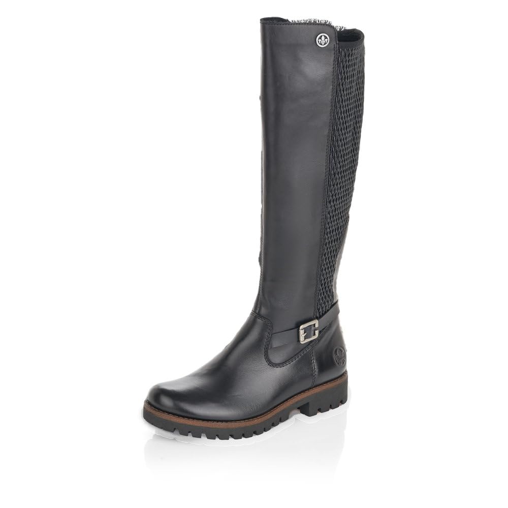 Rieker Women's Waterproof Winter Boots 78592 - Warm Comfortable Stylish Snow Boots for Cold Weather | Waterproof Hiking Boots for Outdoor Adventures, Snowy Days & Winter Travel | Perfect for Walking, Shopping, Casual Wear & Everyday Use | Great for Commuting, Dog Walking & City Exploration | Ideal for Urban Lifestyle, Winter Fashion & Outdoor Activities