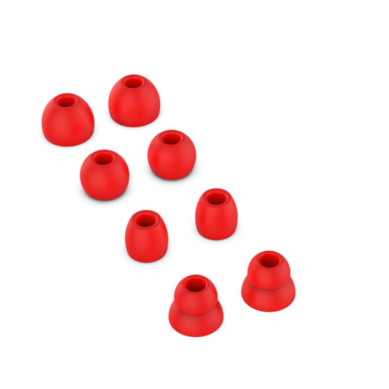 Angoily 16PCs Silicone Earbud Tips for Pro 3 - Comfortable Noise Isolating Earphone Replacement Cushions - Perfect for Workouts, Commuting & Travel