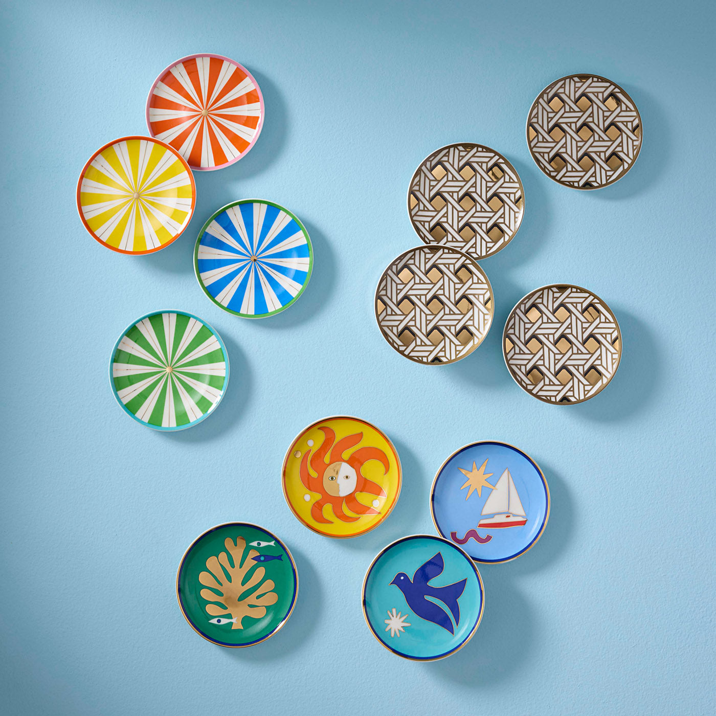 Playa Coasters - 6 Pack Premium Sandproof Beach Coasters for Drinks - Non-Slip & Durable - Perfect for Poolside, Patio, and Outdoor Parties