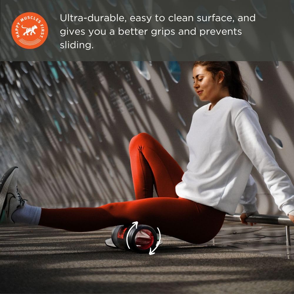 11in Portable Massage Stick Roller + Large Foam Roller + 80