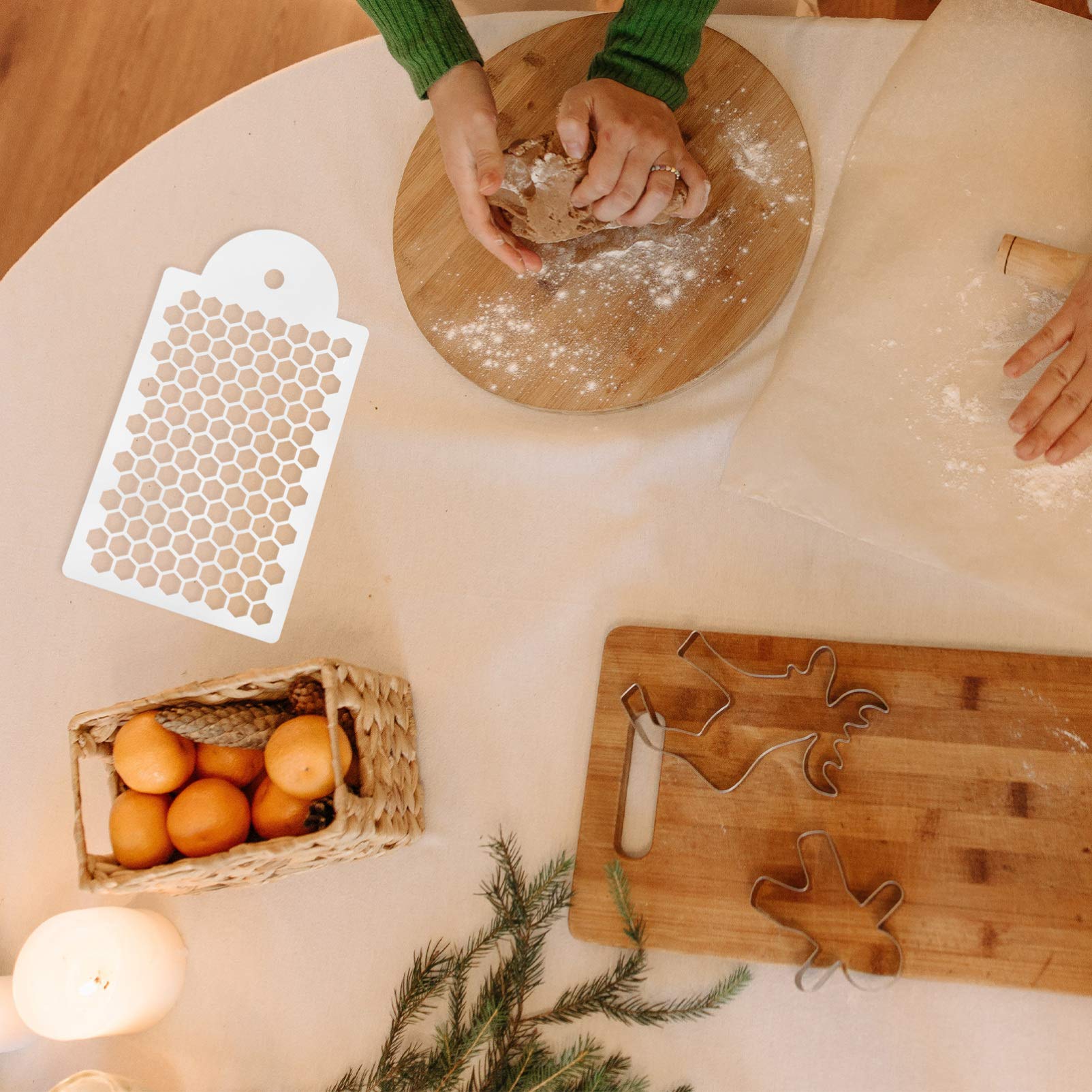 DOITOOL Christmas & Wedding Decorations - Metal Stencils, DIY Russian Pelmeni Maker, Ravioli Maker, Dumpling Mold, Chocolate Biscuit Cutter - Perfect for Holiday Baking, Party Crafts & Home Decorating