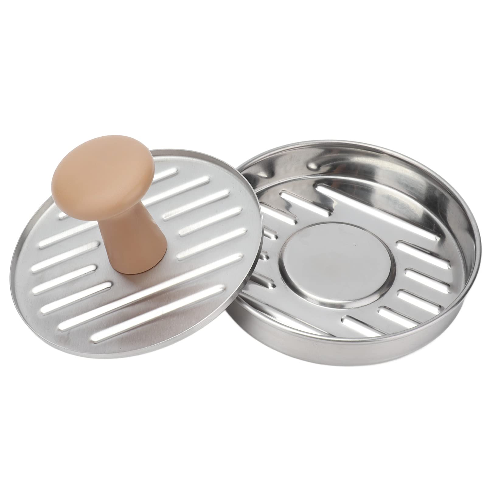 Premium Patty Maker Mold with Plastic Handle - Heavy Duty Burger Press Tool for Homemade Burgers, Meatballs & Patties | Perfect for Kitchen, Restaurant & Home Use | Ideal for BBQ, Meal Prep & Party Cooking