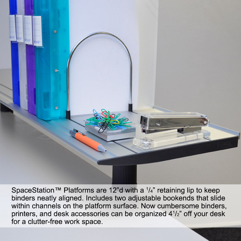 Space Station Bookshelf with Bookends - Organize and Display Your Sci-Fi Book Collection | Perfect for Home, Office & Library Decor