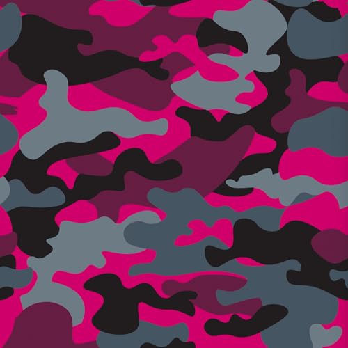 Black/Sangria Camo Full