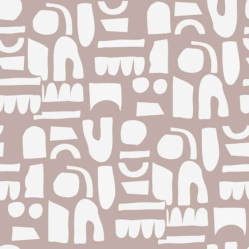 Colliding Wallpaper - Modern Geometric Peel and Stick Wallpaper for Home Decor | Perfect for Living Room, Bedroom, and Office Accent Walls