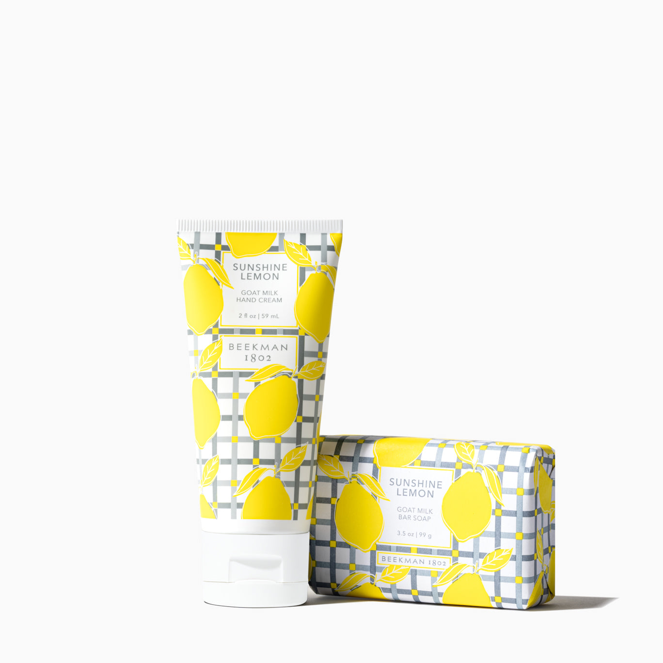 Sunshine Lemon Bodycare Duo - Moisturizing Body Lotion & Shower Gel Set for Dry Skin | Perfect for Spa Day & Self-Care Routine