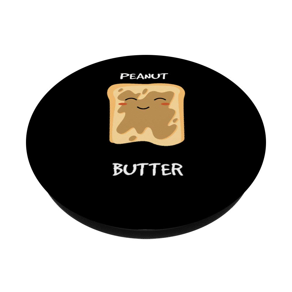 Peanut Butter and Jelly Matching Couple Best Friend Phone Grip - Swappable PopSockets PopGrip for iPhone, Samsung & Tablets - Perfect Gift for Couples, BFFs & Anniversaries - Fun Accessory for Date Nights, Travel & Selfies