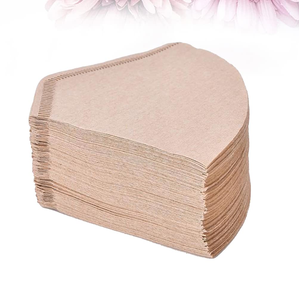 Hemoton 300-Pack Premium Coffee Filters - Compatible with Most Coffee Makers, Drip Machines & French Press - Perfect for Home, Office & Camping Use