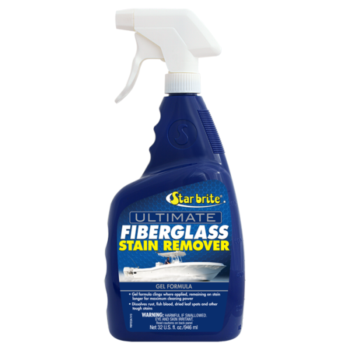 Star Brite 16oz Ultimate Fiberglass Stain Remover Spray Gel - Powerful Boat & RV Cleaner for Tough Stains - Perfect for Marine, RV & Outdoor Use