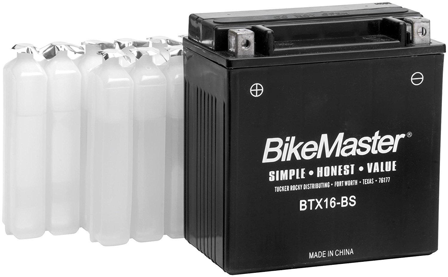 BikeMaster BTZ12S Maintenance-Free Battery - High-Performance Powersports Battery for Motorcycles, ATVs & UTVs - Reliable Starting Power in Extreme Conditions