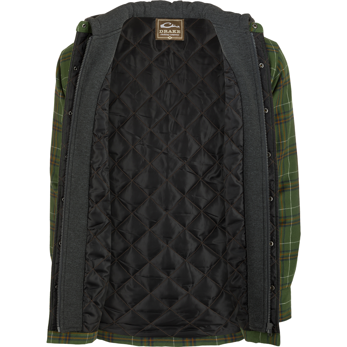 Premium Campfire Flannel Hoodie for Men & Women - Soft & Warm Winter Pullover - Cozy Outdoor Hiking, Camping & Casual Wear