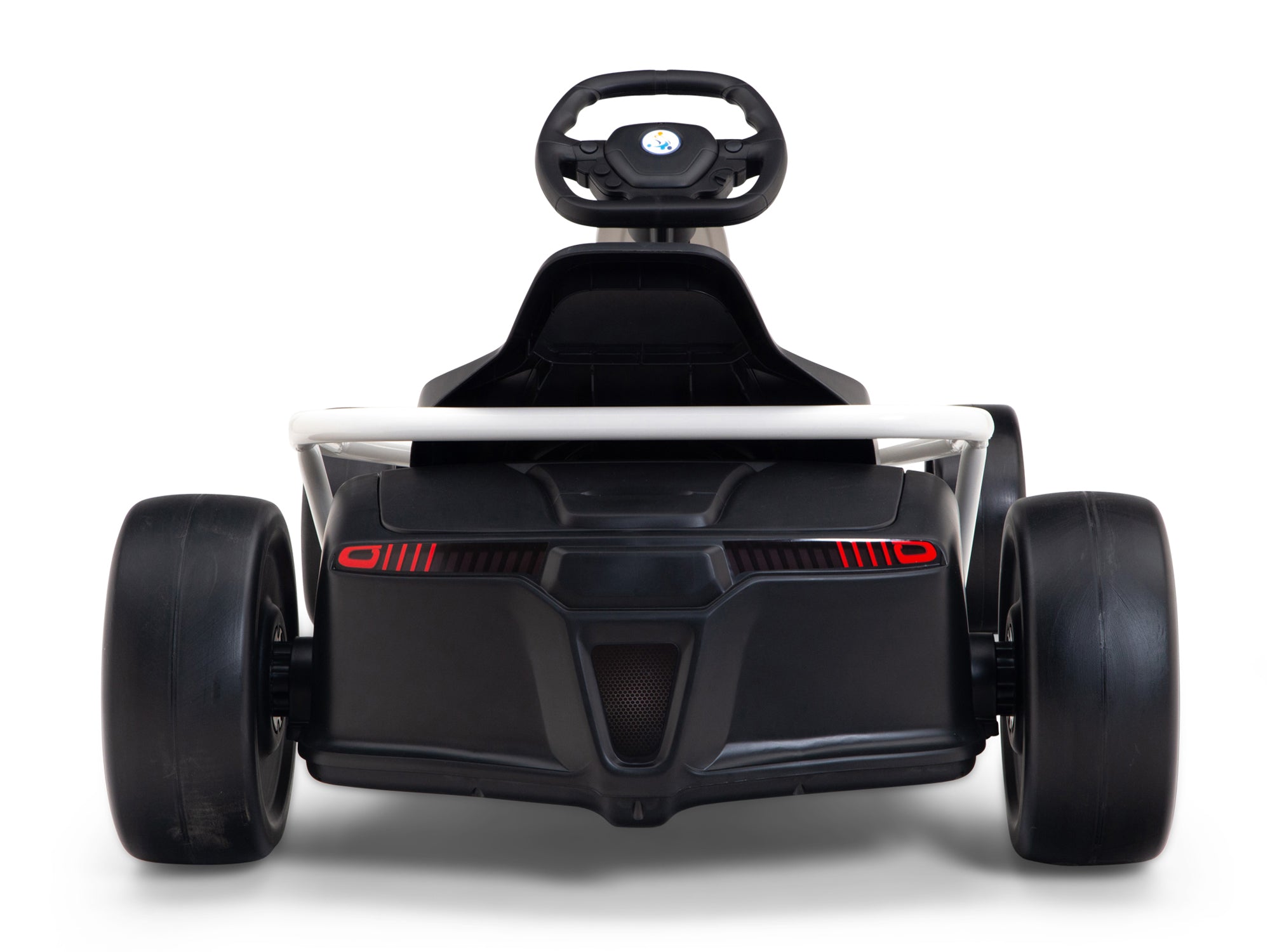 RIDINGTON 24V Kids Electric Go Kart with DRIFT Function - High Speed Ride On Car for Boys & Girls Ages 6-12 - White Off-Road Drifting Kart for Backyard, Park & Driveway Fun