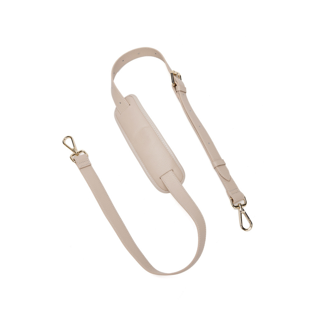Premium Genuine Leather Crossbody Strap - Adjustable Shoulder Bag Strap for Women & Men - Perfect for Travel, Shopping & Everyday Use