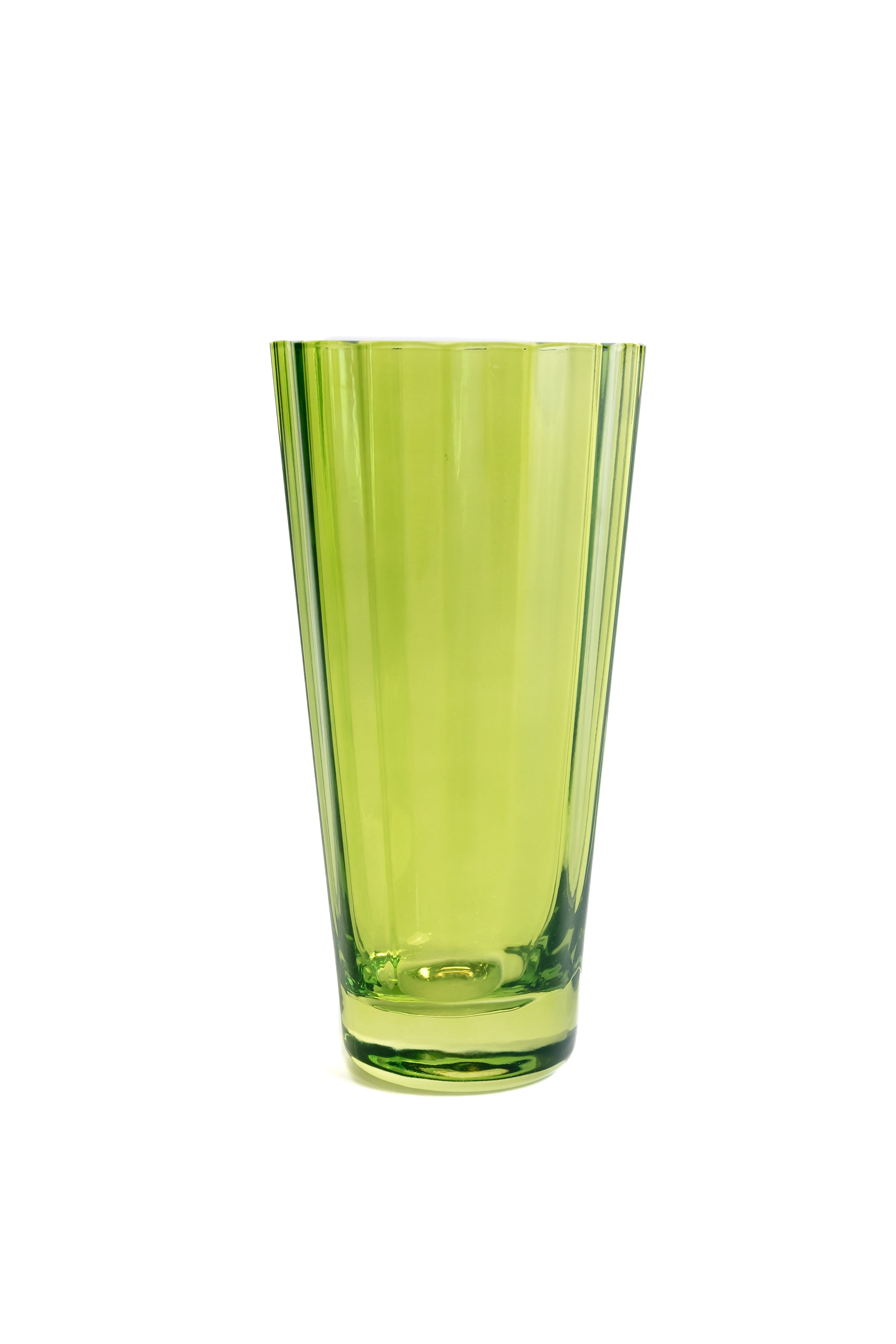 Estelle Colored Sunday Highball Glasses - Set of 6 Forest Green Drinking Glasses for Cocktails, Whiskey & Entertaining | Elegant Barware for Home, Parties & Gifts