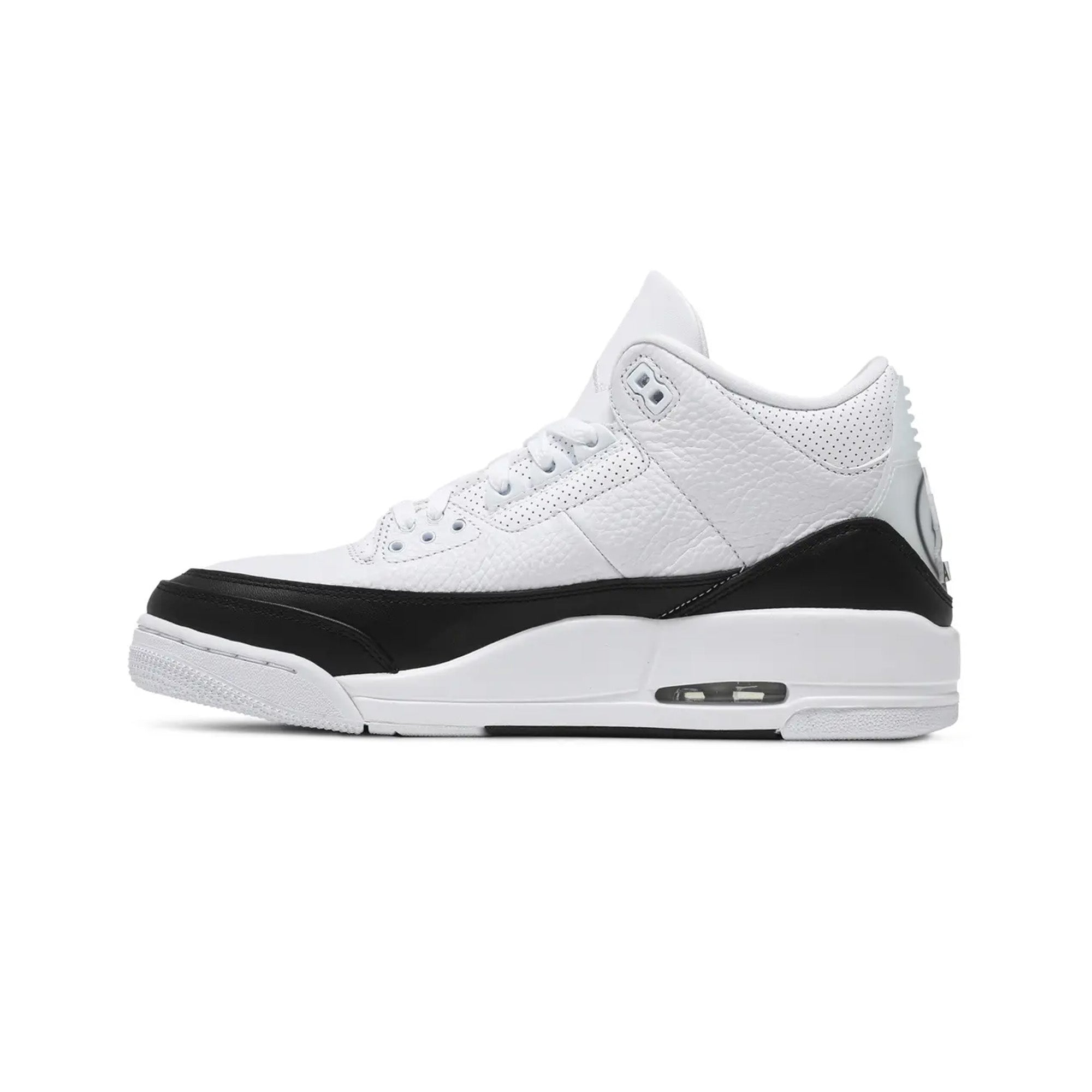 Air Jordan 3 Retro x Fragment Design 'White Black' Sneakers (2020) - Men's Basketball Shoes for Streetwear & Casual Wear