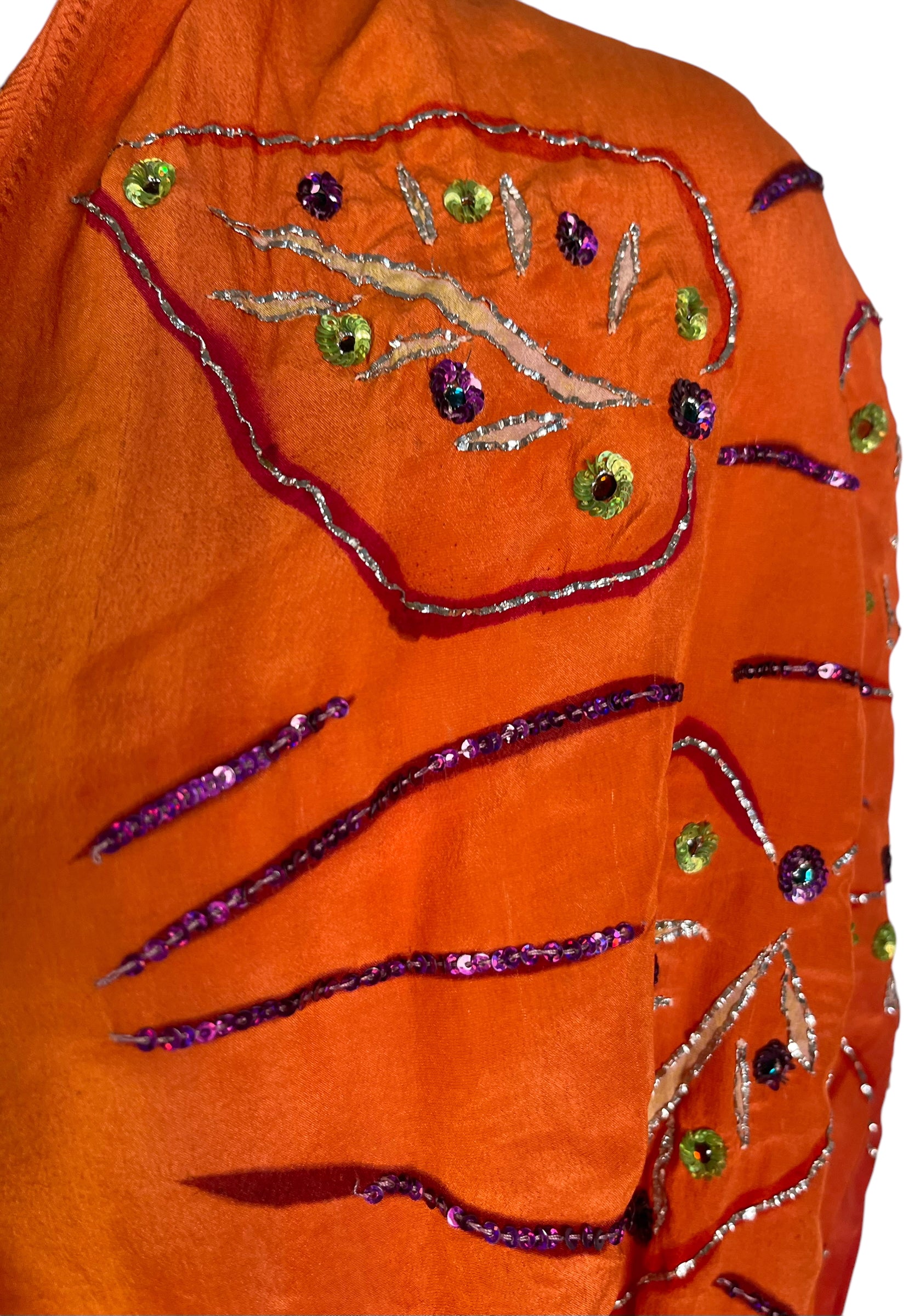 PRC6573 Wabi Sabi Pure Silk Bolero Jacket - Lightweight Elegant Cover Up for Women - Perfect for Weddings, Parties & Evening Events