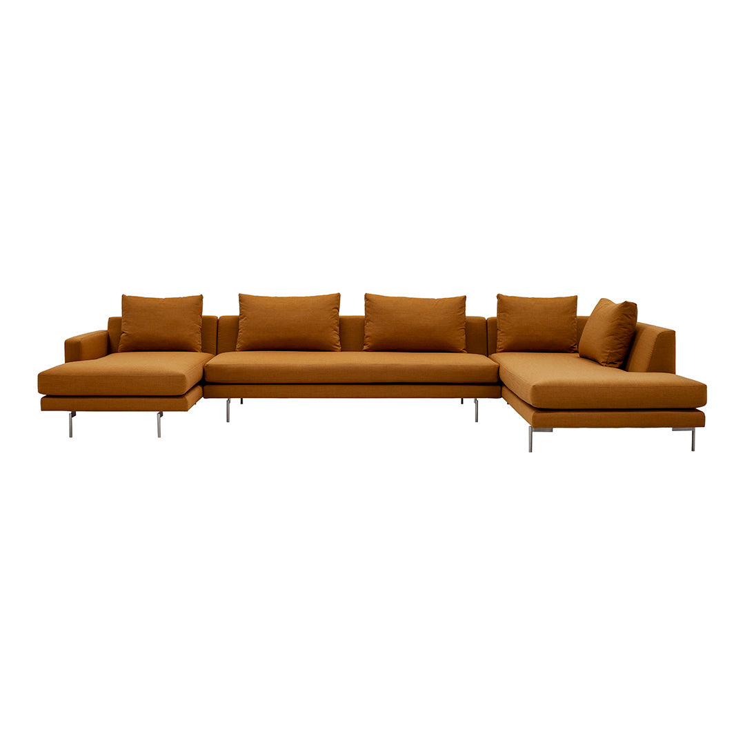 Modular Sofa Edge V2 - Customizable Sectional Couch with 25 & 32 Inch Modules for Living Room, Lounge & Home Theater Seating