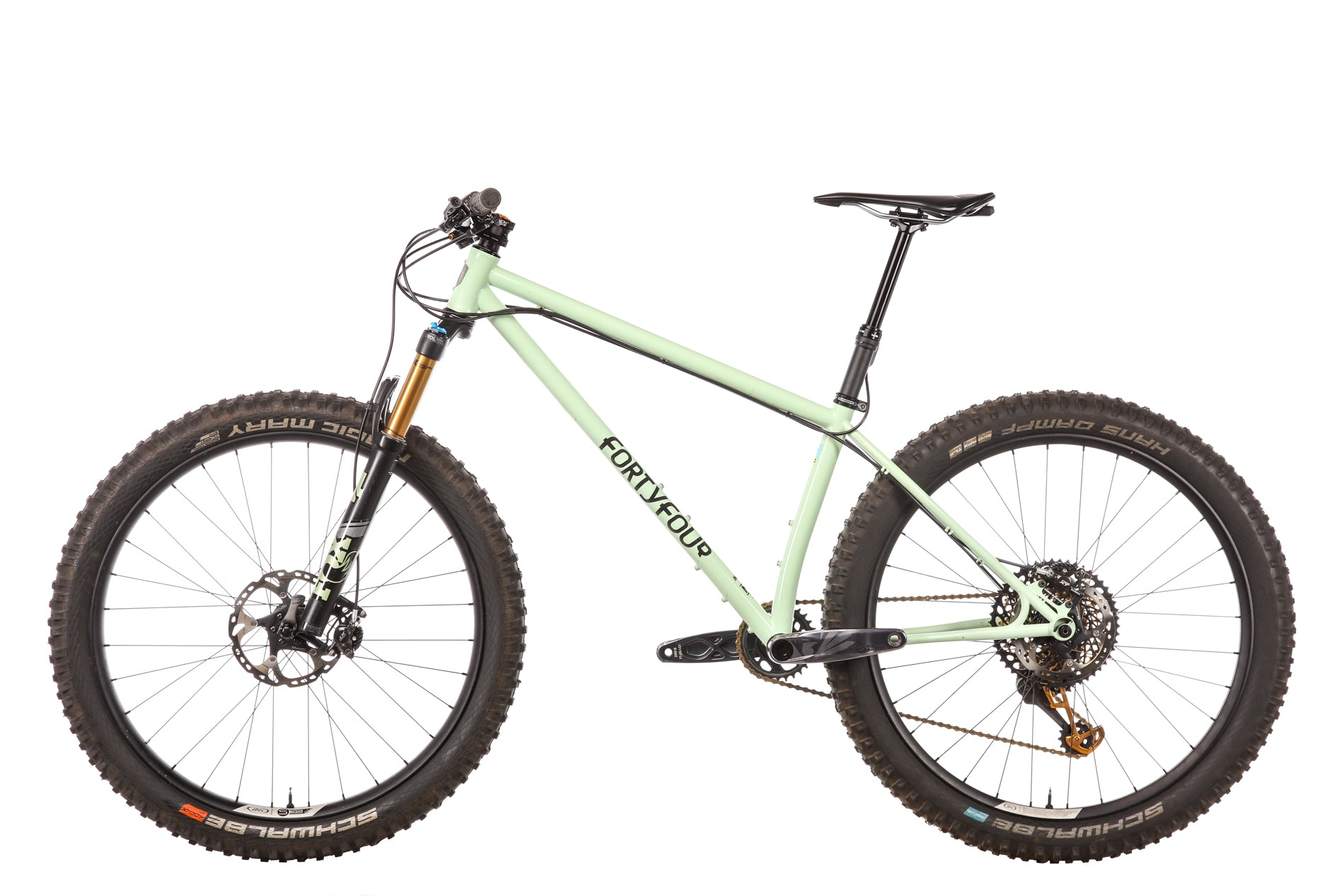 2022 44 Bikes Marauder Mountain Bike - Small Frame Size | Durable Off-Road & Trail Riding Bicycle for Adults