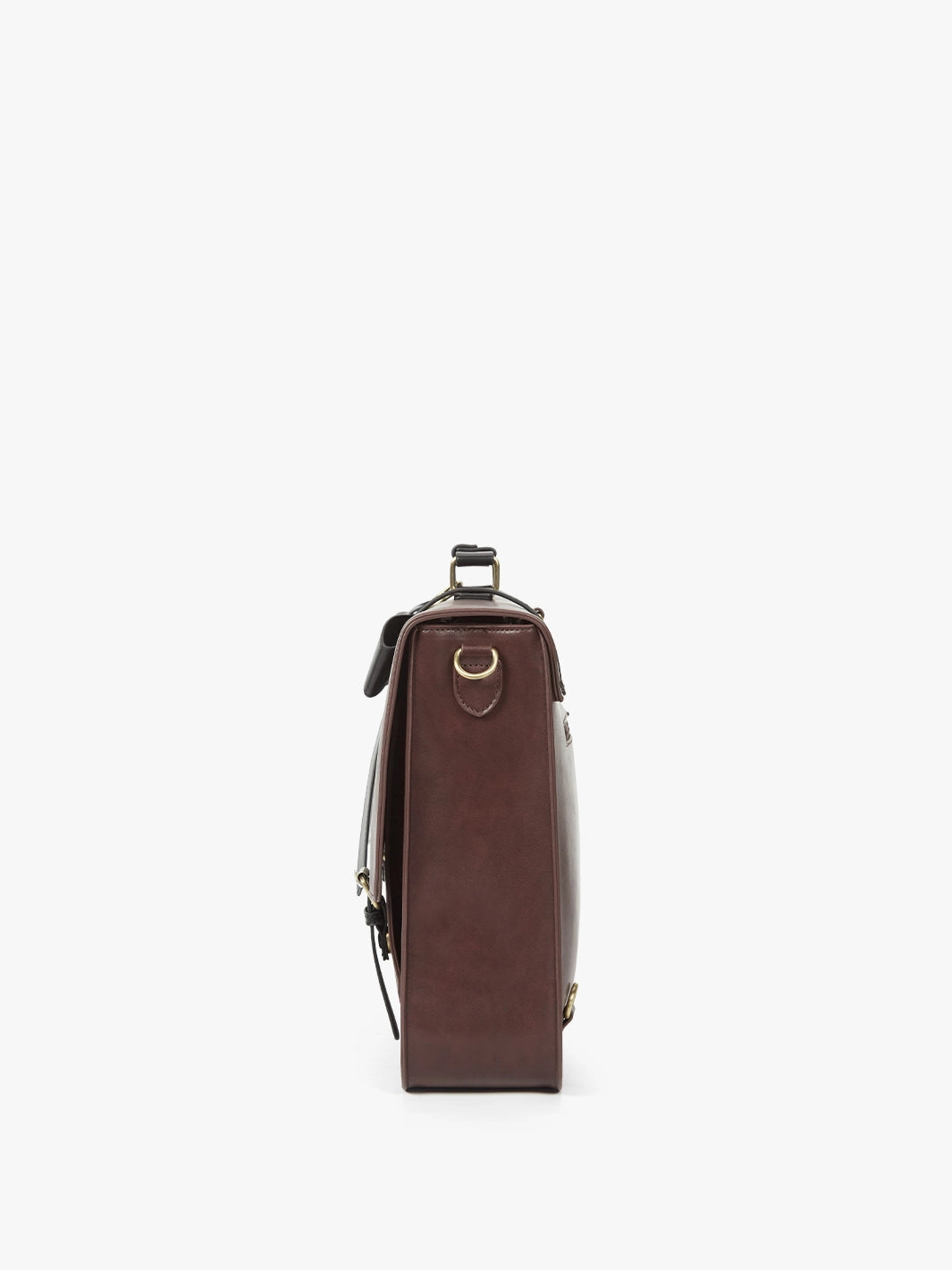 EcoSusi Classic Bow Briefcase - Elegant Cocoa Truffle Leather Handbag for Women | Perfect for Office, Business Meetings & Professional Work