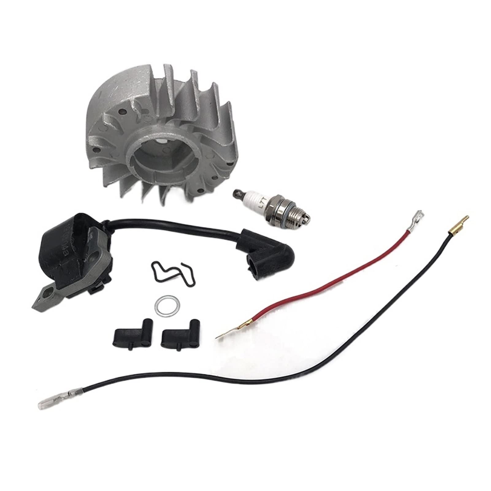 STIHL MS180 MS170 MS 180 170 017 018 Chainsaw Flywheel Ignition Coil Magneto Wire Spark Plug Kit - Replacement Parts for STIHL Chainsaws - Perfect for Gardening, Landscaping & Tree Cutting