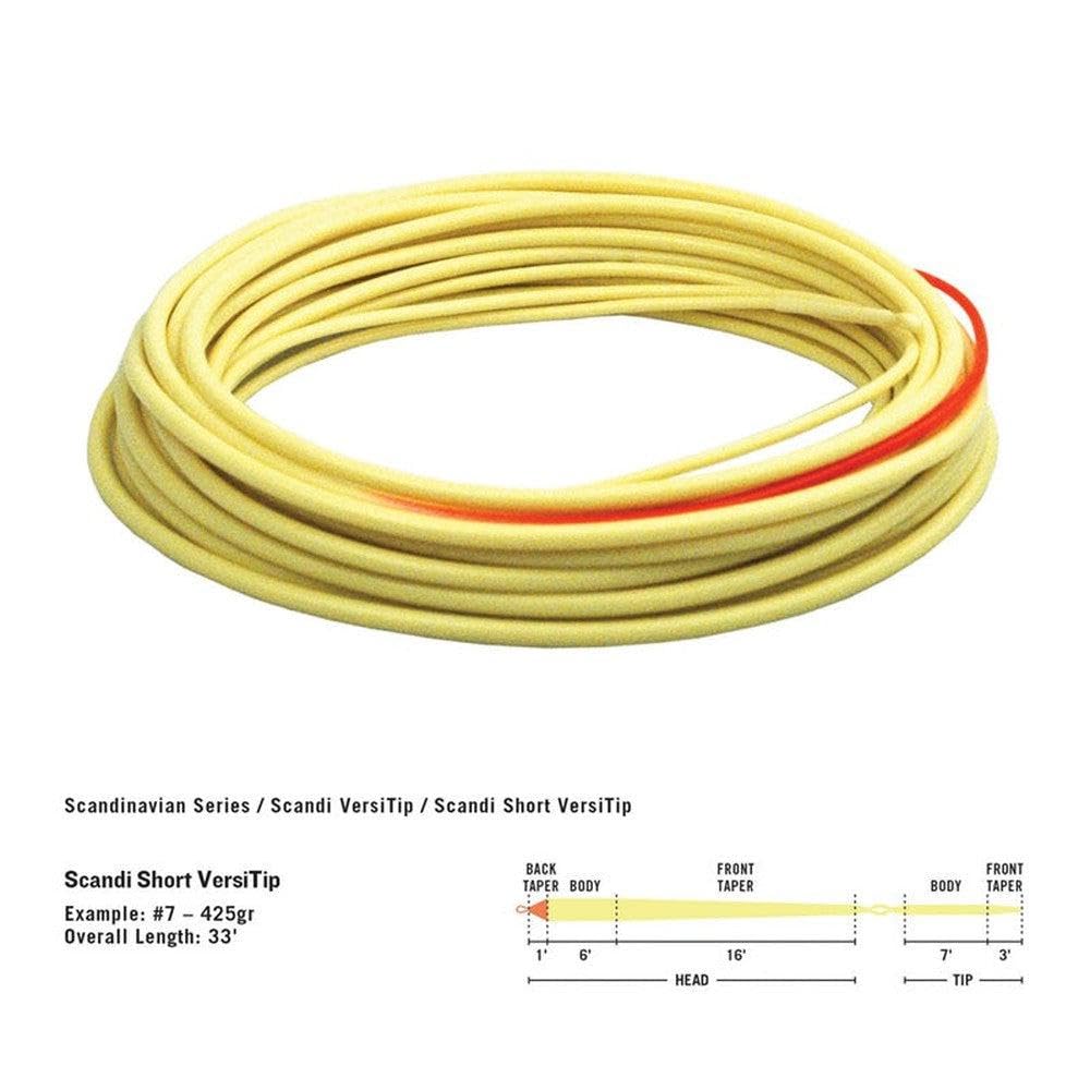 RIO Scandia Varsity 11 Fly Fishing Line 710gr - Straight Orange Loop for Freshwater & Saltwater Fly Fishing | Perfect for Trout, Salmon & Steelhead Fishing