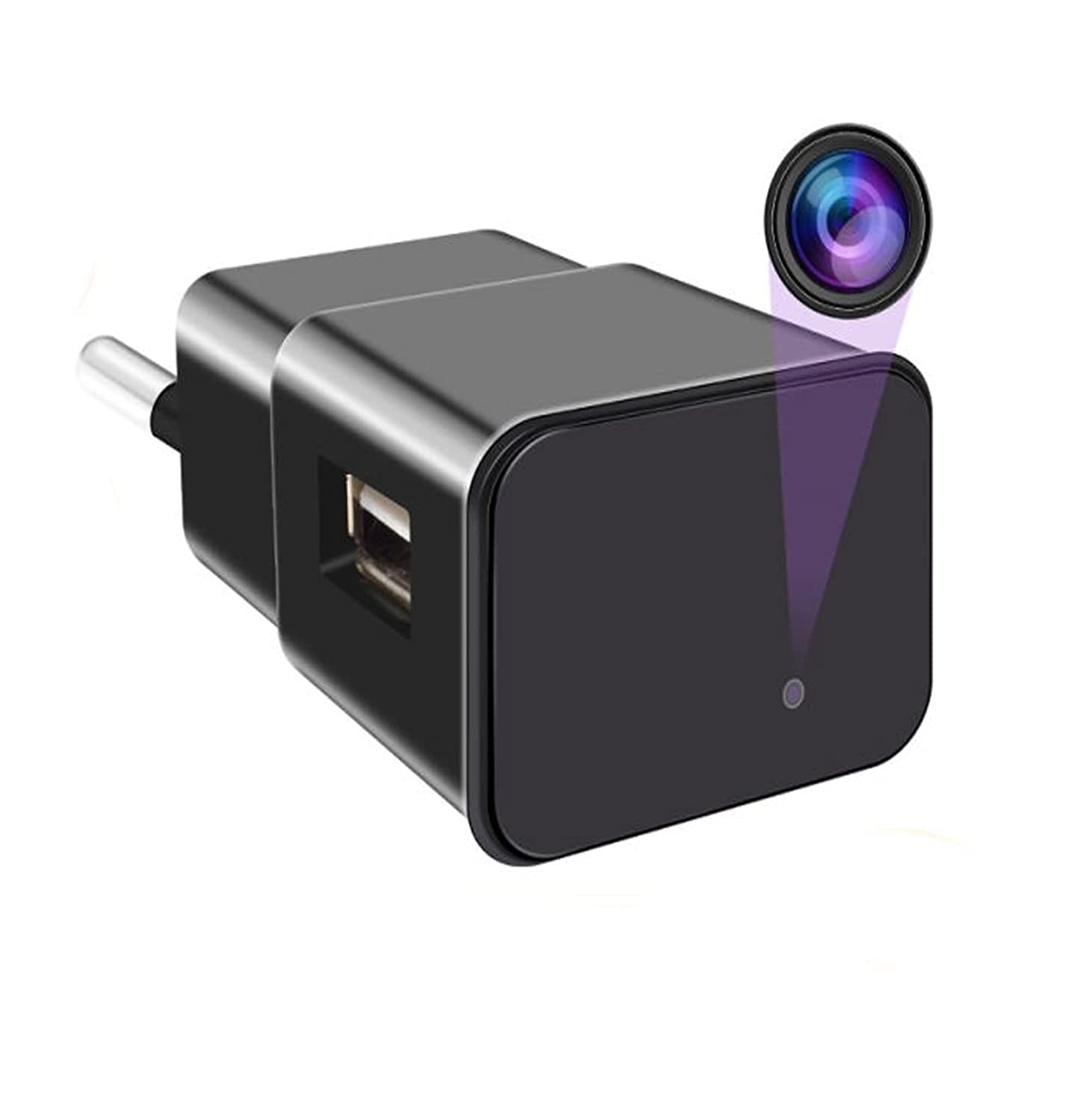 KZLYNN WiFi Hidden Camera Charger - 1080P HD Spy Camera with Motion Detection, Night Vision & Remote Viewing for Home Security, Office Surveillance & Phone Charging | Ideal for Baby Monitoring, Pet Watching & Indoor Safety