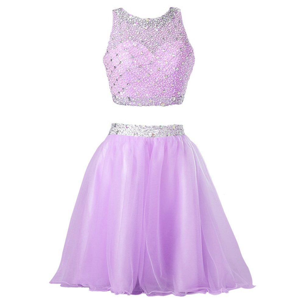 Callmelady Two Piece Homecoming Dresses for Juniors | Short Prom Dresses for Women | Perfect for Homecoming, Prom, and Special Occasions