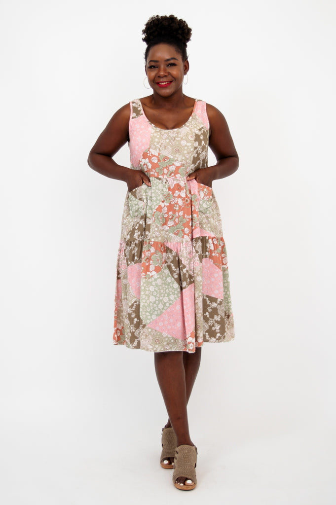 Kayana Women's Floral Print Summer Dress - Cornelia Style for Casual Outings, Beach Vacations & Date Nights