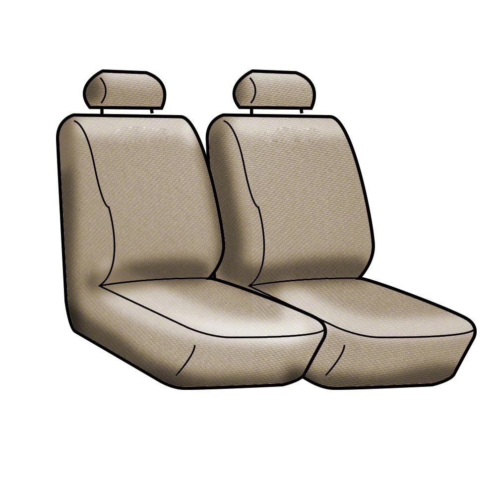Coverking Custom Fit Neosupreme 50/50 Bucket Seat Cover for Dodge Charger - Black Car Seat Protector | Perfect for Daily Commuting & Road Trips