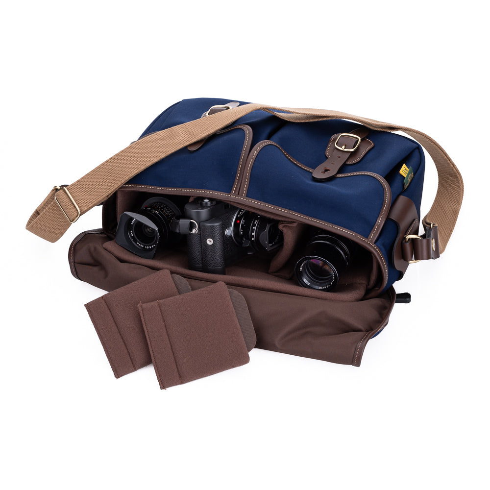 Billingham Hadley Pro 2020 Premium Camera Bag - Navy Blue - Waterproof & Durable DSLR/SLR Bag for Photographers - Perfect for Travel, Hiking & Outdoor Photography