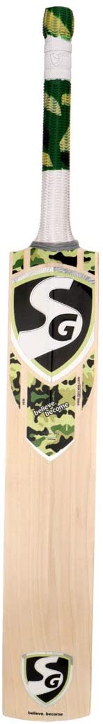 Premium SG Savage Edition English Willow Cricket Bat - Hardik Pandya Signature Series | Professional Grade for Matches & Practice | Perfect for Club Players & Cricket Enthusiasts